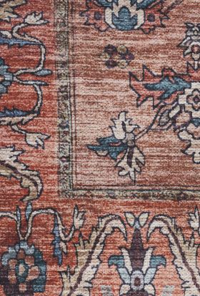 Nourison Home Grand Washables Rust Multicolor