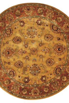 Nourison Home Jaipur Gold 6' x Round