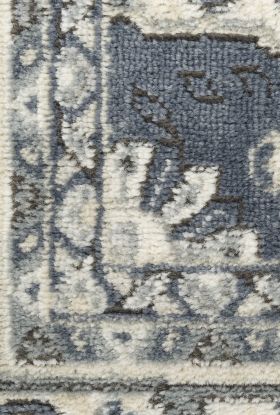 Nourison Home QUARRY Navy Ivory