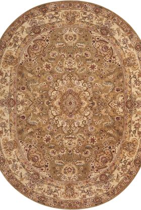 Nourison Home Nourison 2000 Olive 7'6" x 9'6" Oval