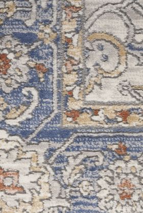 Nicole Curtis Series 4 Cream Blue