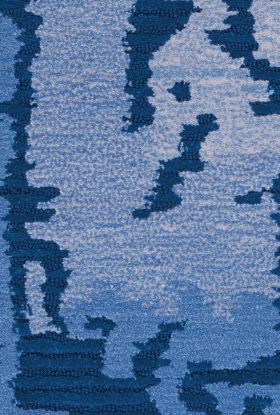 Nourison Home Symmetry Navy Blue 5'3" x 7'9"