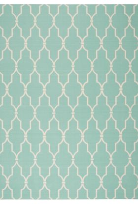 Nourison Home & Garden Aqua 7'9" x 10'10"