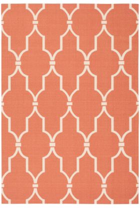 Nourison Home & Garden Orange 4'4" x 6'3"