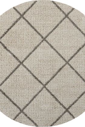 Nourison Home Brisbane Cream 6'7" x Round