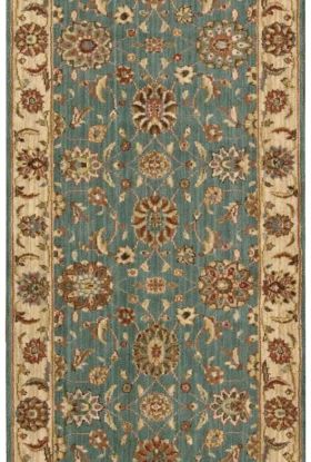 Nourison Home Living Treasures Aqua 2'6" x 8' Runner