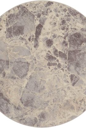 Nourison Home Somerset Grey 5'6" x Round