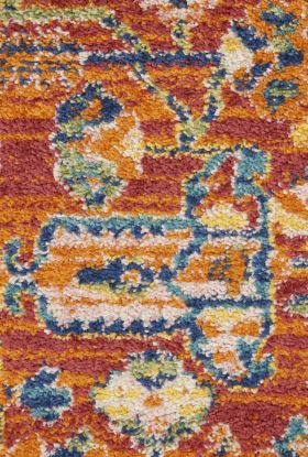 Nourison Home Allur Red Multicolor 9' x 12'