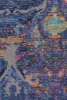 Nourison Home Ankara Global Navy/Multicolor