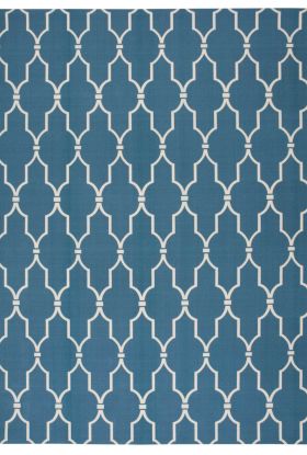 Nourison Home & Garden Navy 7'9" x 10'10"