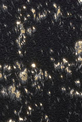 Nourison Home Cozy Shimmer Black Gold