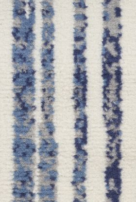 Nourison Home Grafix Blue Grey
