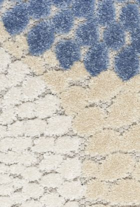 Nourison Home Aloha Blue/Grey