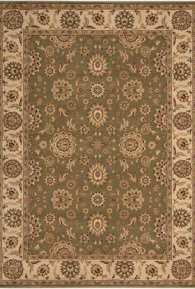 Nourison Home Persian Crown Green 5'3" x 7'4"