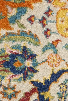 Nourison Home Allur Ivory Multicolor
