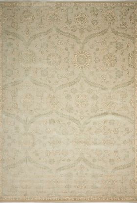 Nourison Home Luminance Cream/Mint 9'3" x 12'9"