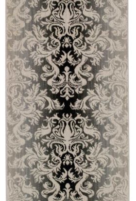 Nourison Home Riviera Charcoal 2'3" x 8' Runner
