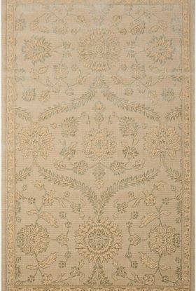 Nourison Home Luminance Cream/Mint 3'5" x 5'5"