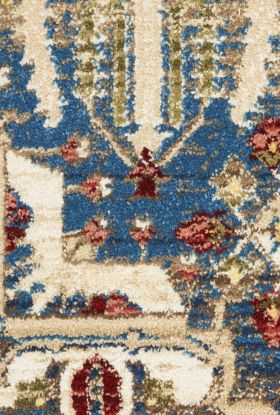 Nourison Home Karisma Blue Ivory 8'10" x 11'10"