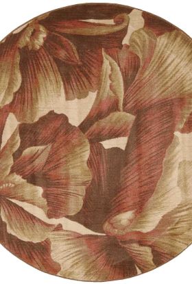 Nourison Home Somerset Multicolor 5'6" x Round