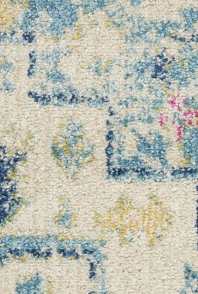 Nourison Home Passion Ivory/Light Blue