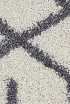 Nourison Home Moroccan Shag White 7'10" x 10'6"