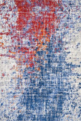 Nourison Home Twilight Red/Blue 8'6" x 11'6"