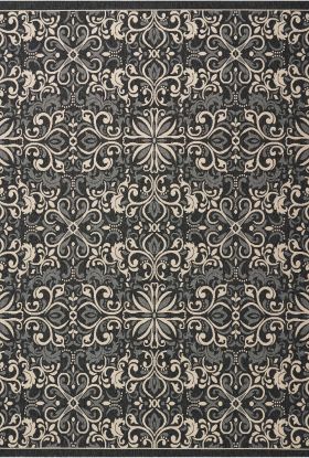 Nourison Home Caribbean Charcoal 9'3" x 12'9"