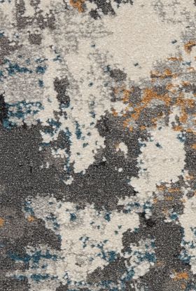 Nourison Home Tangra Grey/Multi 5'3" x 7'3"