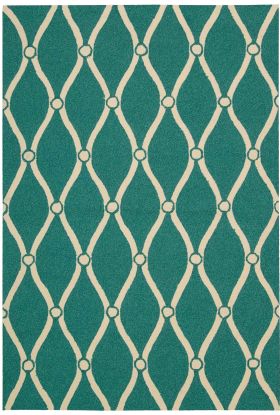 Nourison Home Portico Aqua 2' x 3'