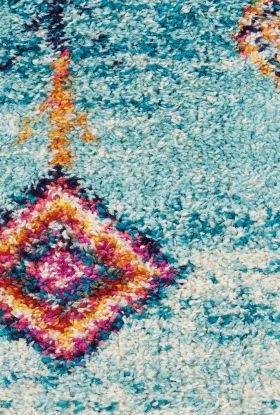 Nourison Home Nomad Aqua 2'2" x 4'