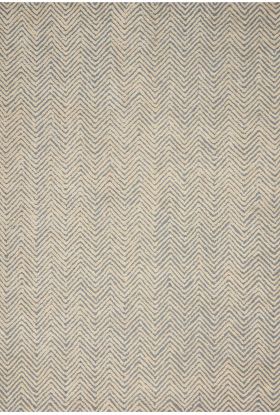 Nourison Home Deco Mod Light Blue/Ivory 3'9" x 5'9"