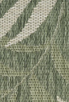 Nourison Home Garden Oasis Green Ivory