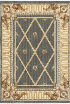 Nourison Home Ashton House Blue 2' x 2'9"