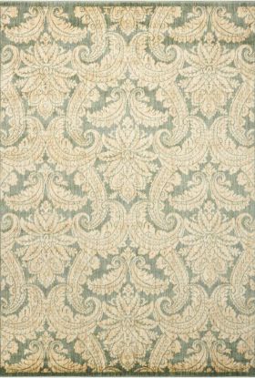 Nourison Home Aristo Blue/Ivory 9'3" x 12'9"