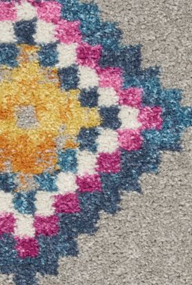 Nourison Home Passion Grey/Multi 5'3" x 7'3"