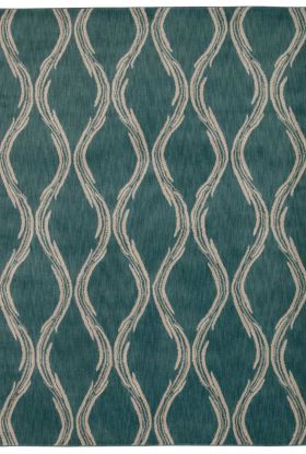 Nourison Home Tranquility Aqua 3'9" x 5'9"