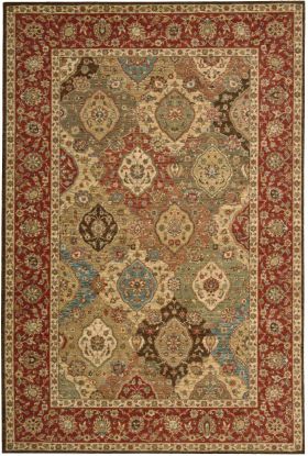 Nourison Home Living Treasures Multicolor 5'6" x 8'3"