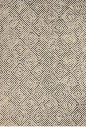 Nourison Home Deco Mod Grey/Ivory 9'6" x 13'