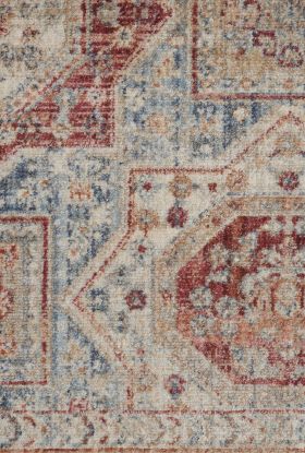 Nourison Home Homestead Blue/Multicolor 3' x 5'