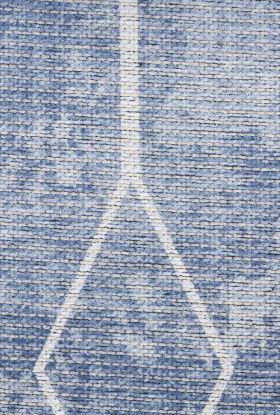 Nicole Curtis Machine Washable Series 1 Blue