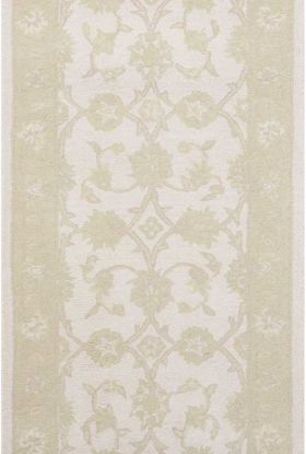Nourison Home Zephyr Ivory/Green 2'3" x  8' Runner