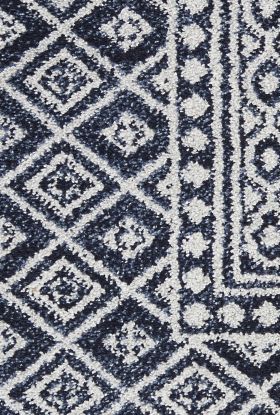 Nourison Home Palermo Navy/Grey 2'2" x 3'9"