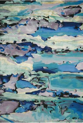 Nourison Home Prismatic Seaglass 3'9" x 5'9"