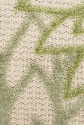 Nourison Home Aloha Ivory Green