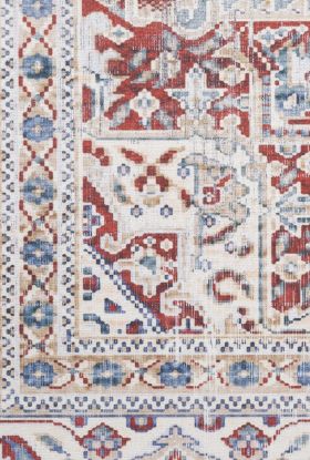 Nourison Home Vintage Home Ivory Red