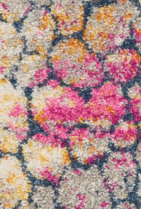 Nourison Home Passion Yellow Multi 5'3" x 7'3"