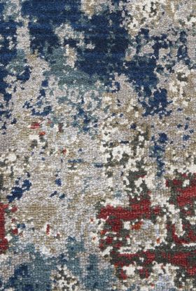 Nourison Home Artworks Navy/Brick 9'6" x 12'6"