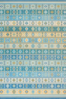 Nourison Home Madera Light Blue 7'10" x 10'