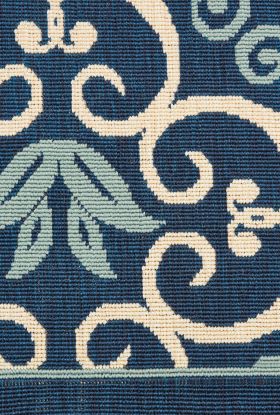 Nourison Home Caribbean Navy 3'11" x 5'11"